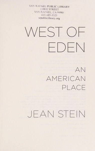 West of Eden