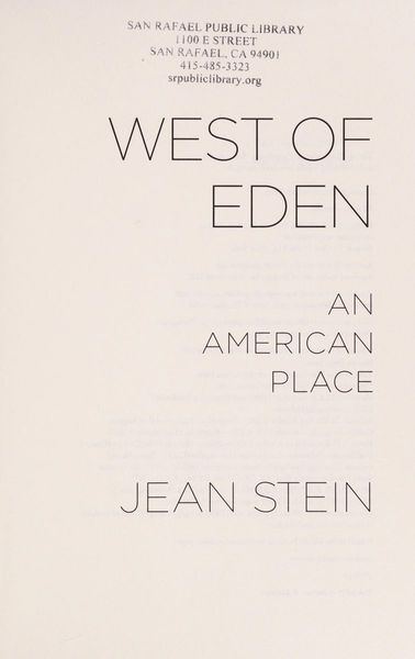 West of Eden