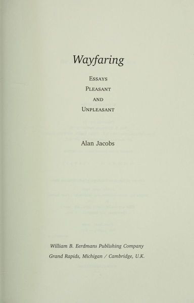 Wayfaring