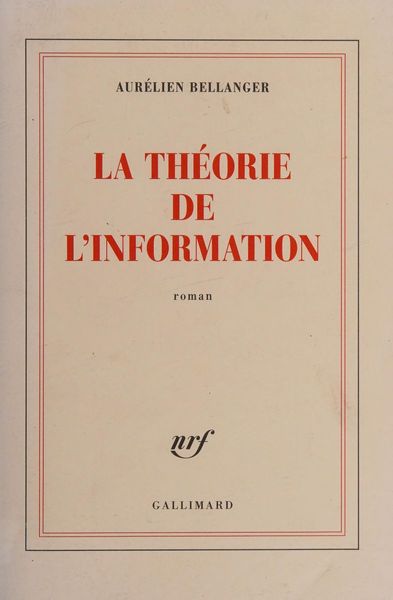 La théorie de l'information