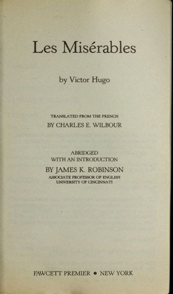 Les Misérables