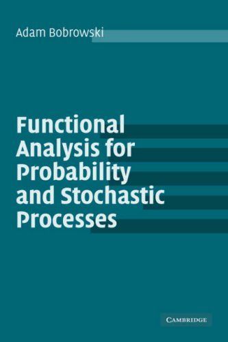 Functional Analysis for Probability and Stochastic Processes