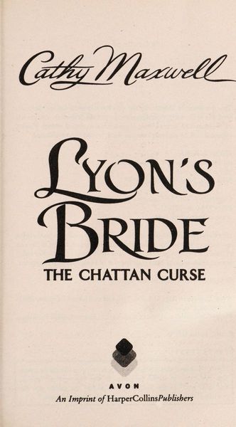 Lyon's Bride: The Chattan Curse