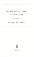The Minor Adjustment Beauty Salon