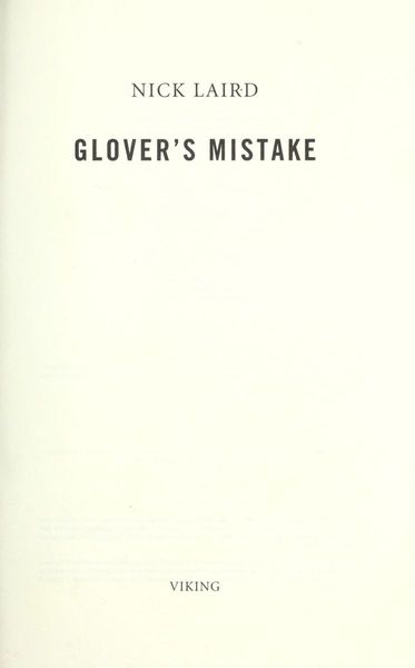 Glover's Mistake