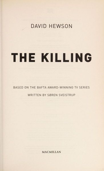 The Killing 1