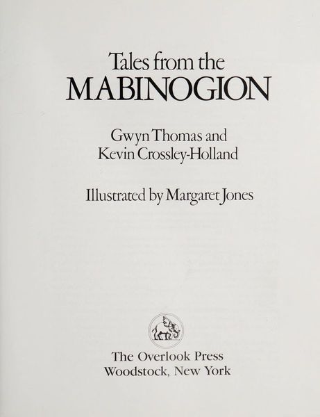 Tales from the Mabinogion