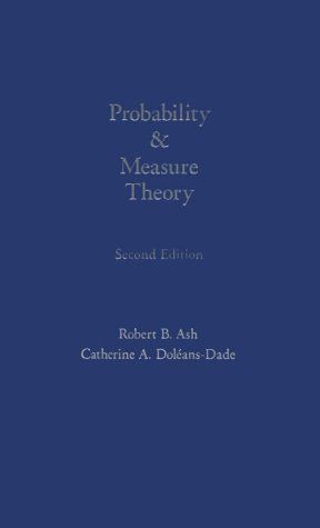 Probability and Measure Theory