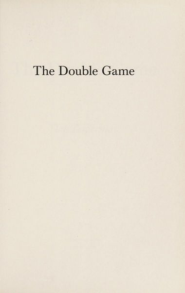 The Double Game