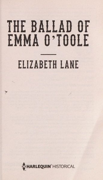 The Ballad of Emma O'Toole