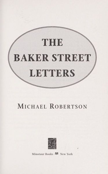 The Baker Street Letters