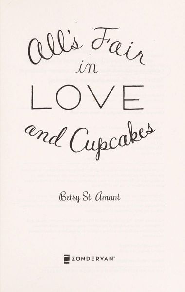 All's Fair in Love and Cupcakes