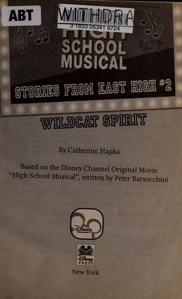 Disney High School Musical: Stories from East High Wildcat Spirit