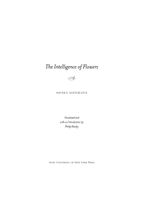The Intelligence of Flowers