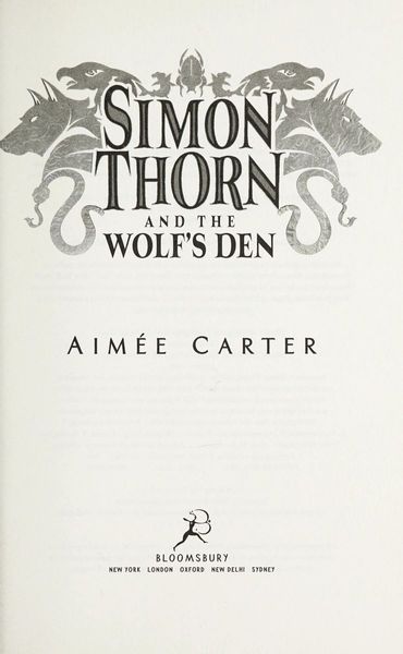 Simon Thorn and the Wolf's Den