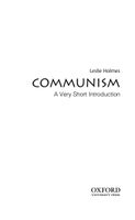Communism: A Very Short Introduction