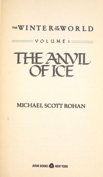 The Anvil of Ice