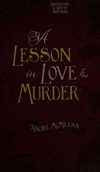 A Lesson in Love and Murder