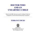 Doctor Who and an Unearthly Child