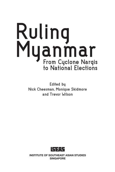 Ruling Myanmar