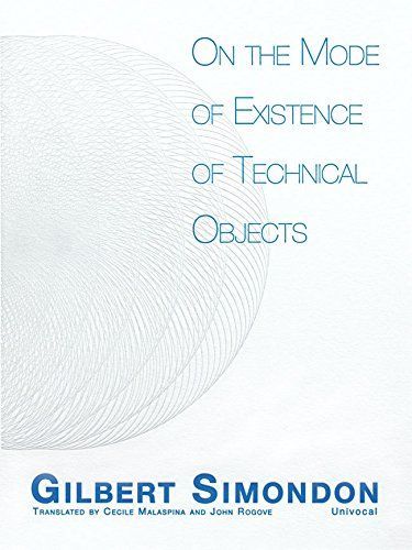 On the Mode of Existence of Technical Objects