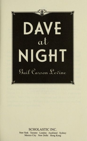 Dave at Night