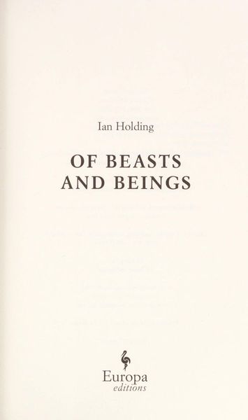 Of Beasts and Beings