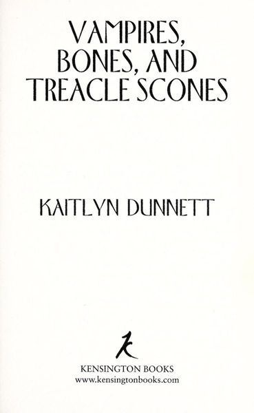 Vampires, Bones and Treacle Scones