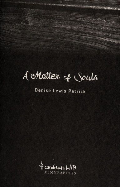 A Matter of Souls