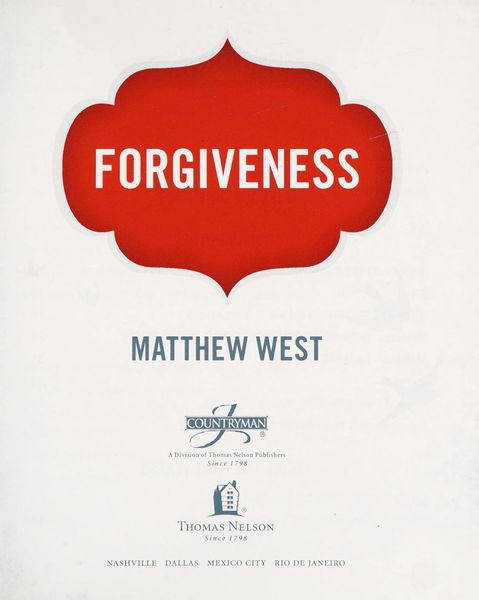 Forgiveness