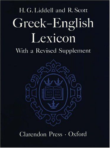 A Greek-English Lexicon