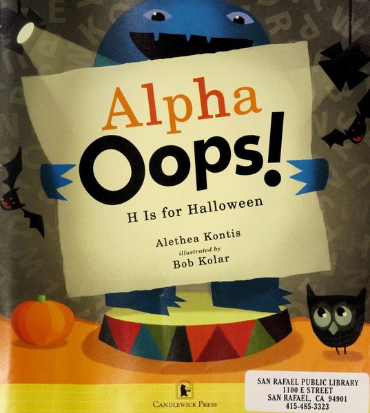 AlphaOops! H is for Halloween