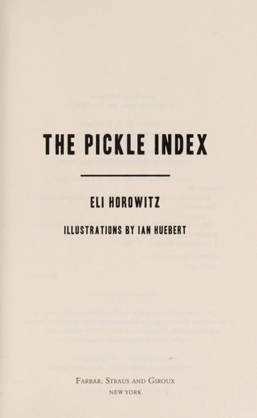 The Pickle Index