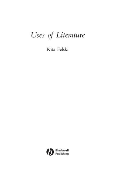 Uses of Literature