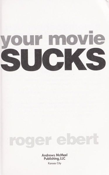 Your Movie Sucks