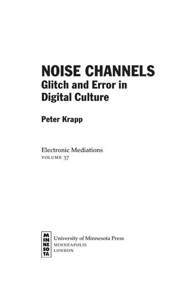 Noise Channels