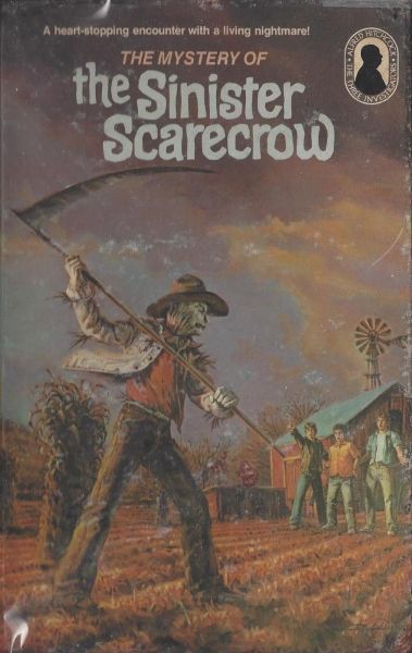 Alfred Hitchcock and the Three Investigators in The Mystery of the Sinister Scarecrow