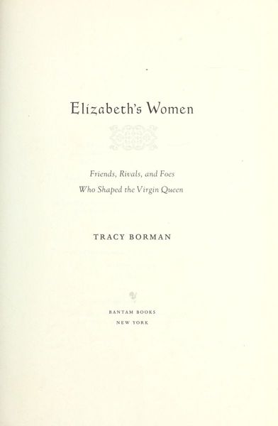 Elizabeth's Women