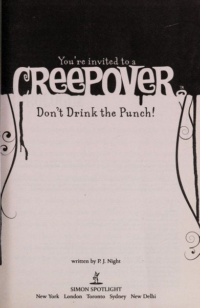 Don't Drink the Punch!