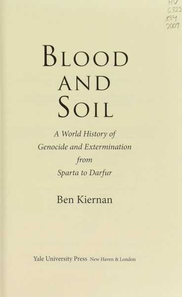 Blood and Soil