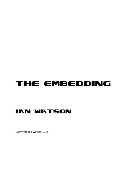 The Embedding