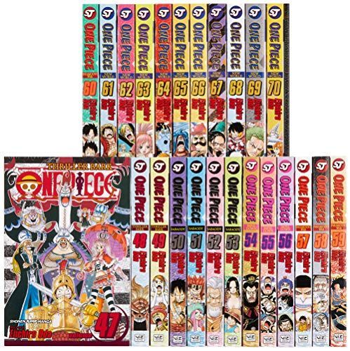 One Piece Box Set 3: Thriller Bark to New World, Volumes 47-70 with Premium