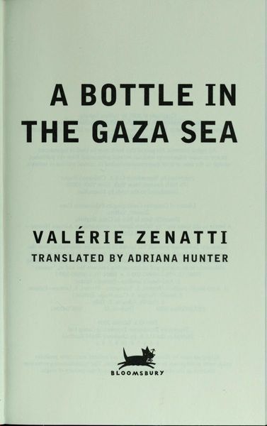 A Bottle in the Gaza Sea