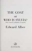 The Goat, Or, Who is Sylvia?