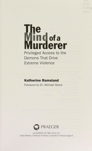 The Mind of a Murderer