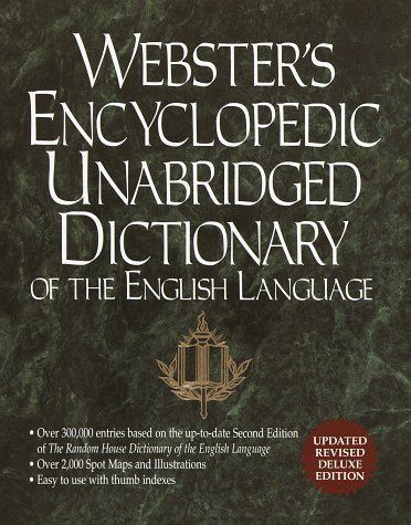 Webster's Encyclopedic Unabridged Dictionary of the English Language