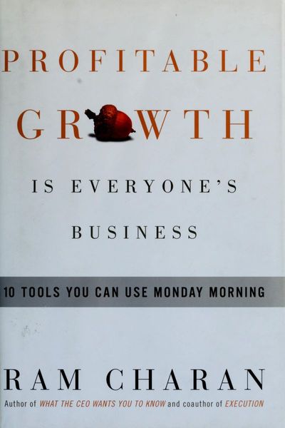 Profitable Growth is Everyone's Business