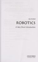 Robotics: A Very Short Introduction