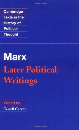 Marx: Later Political Writings