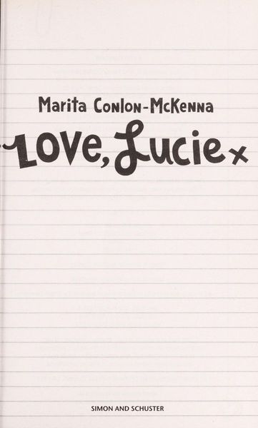 Love, Lucie